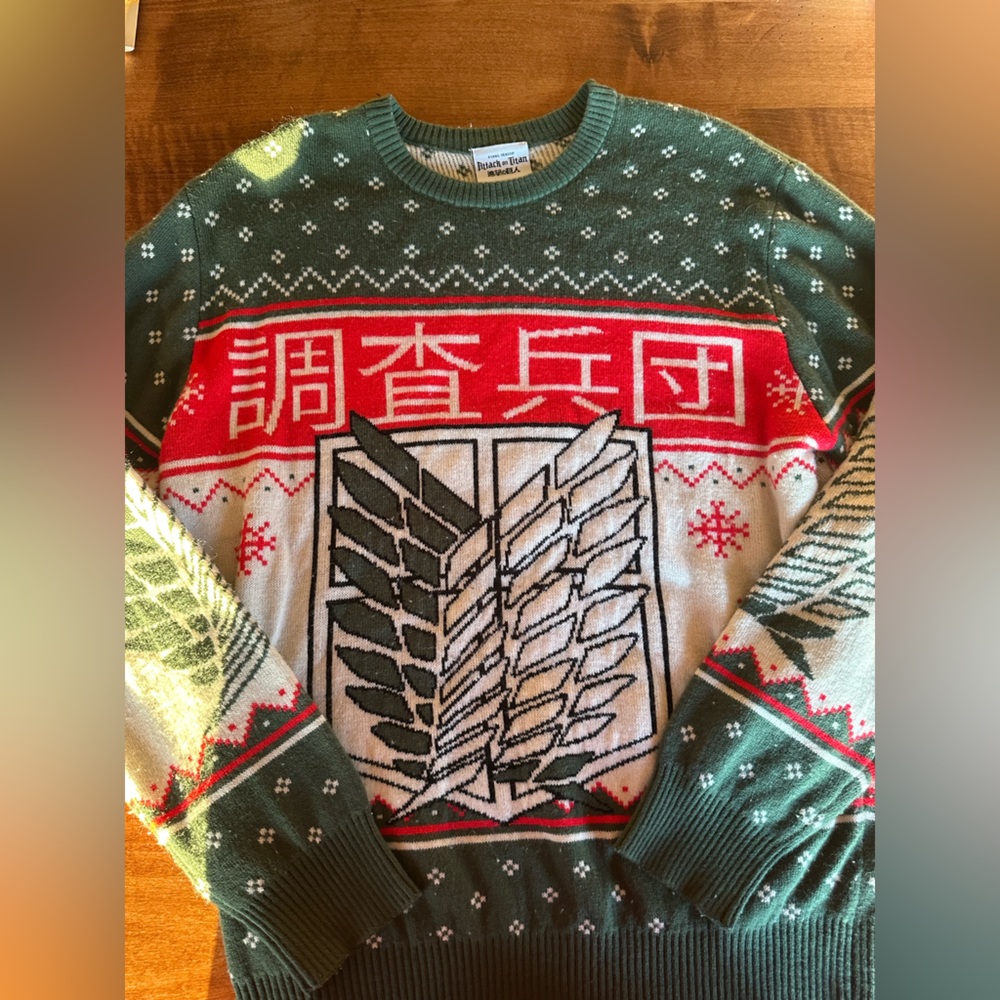 Attack on Titan Christmas Sweater